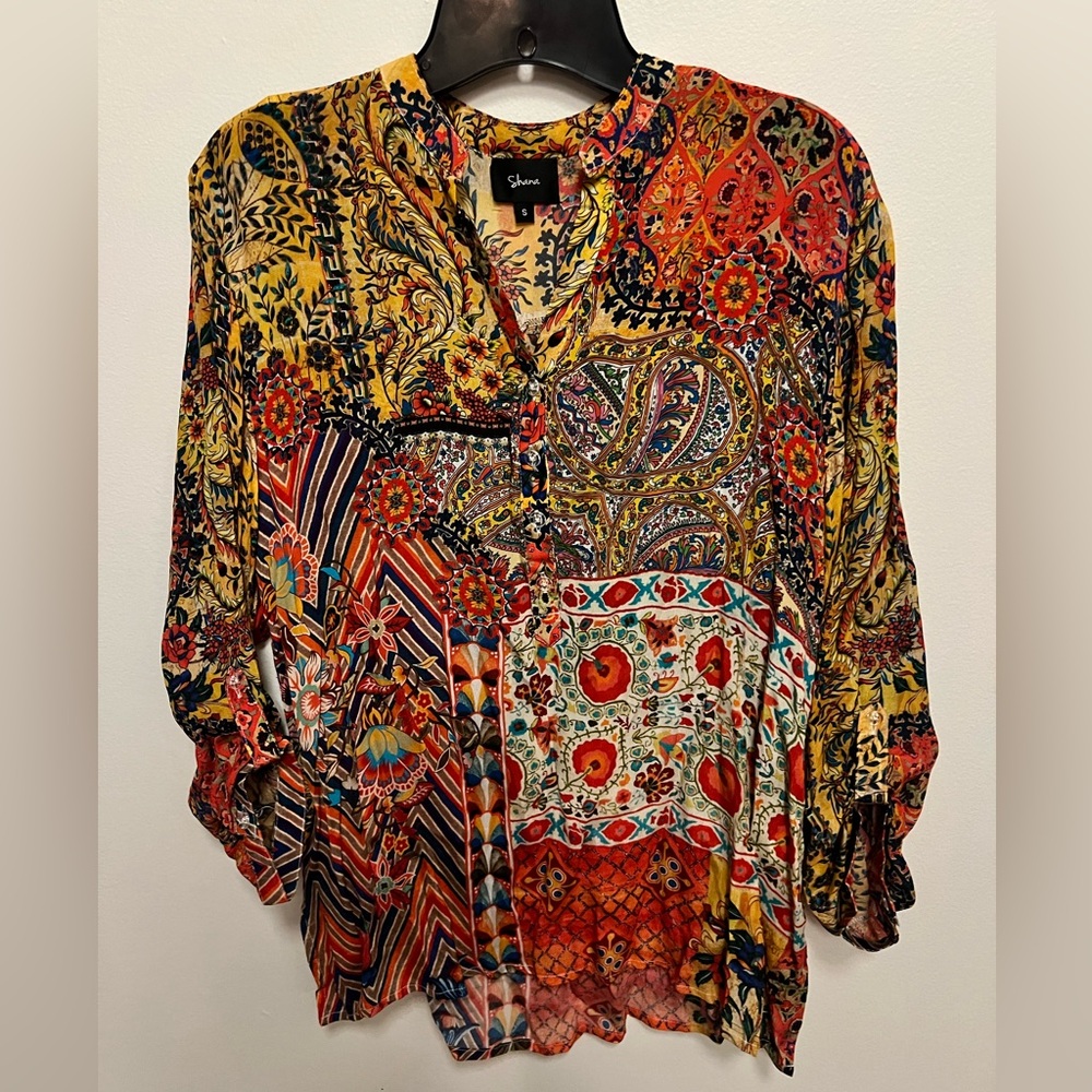 Shana Print Blouse